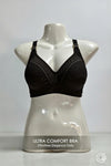 Cotton Pack of 4 Bras - Multi-Color Essential Set (Skin, Mehroon, Blue, Black)