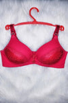 Pack of 1 Red Color Jersey Padded Bras - Rs. 1200 with Free Delivery